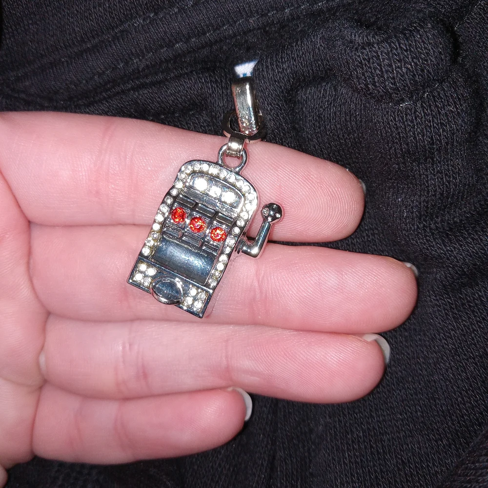 Y2K Lucky Girl Graphic Zip Hoodie Black Retro Size 2X Bradford Exchange - Picture 5 of 8